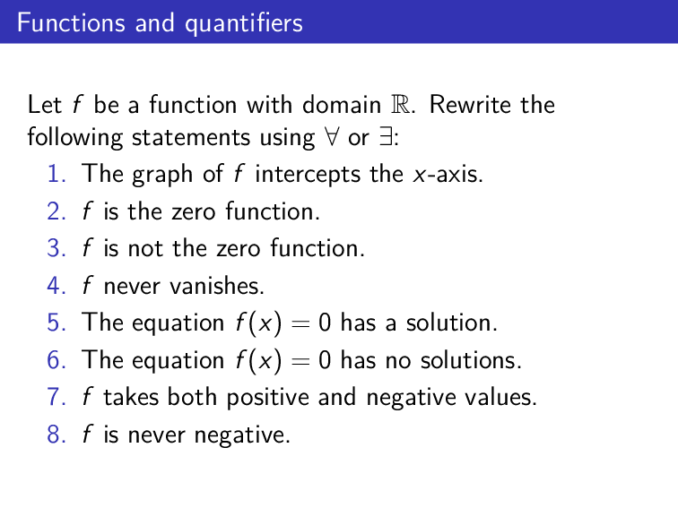 Question 5 from Unit 01