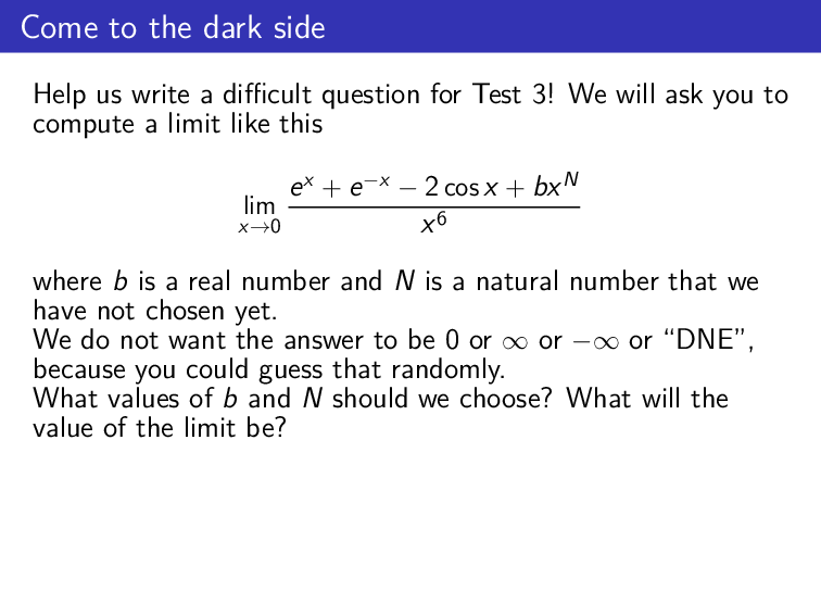 Question 19 from Unit 06