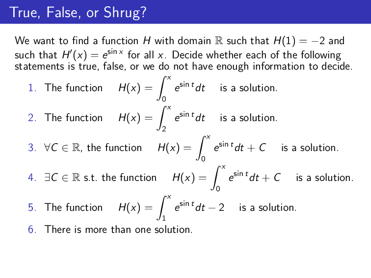 Question 16 from Unit 08