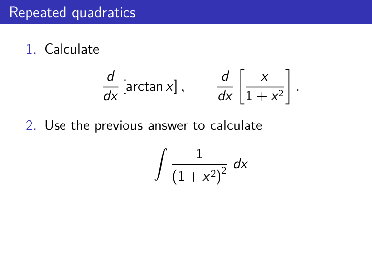 Question 18 from Unit 09