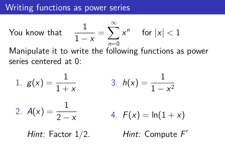 Question 3 from Unit 14