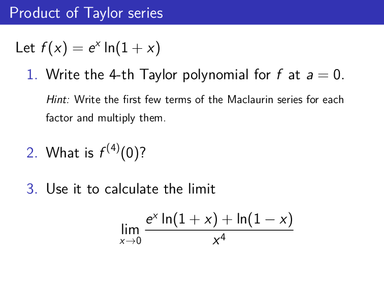 Question 30 from Unit 14